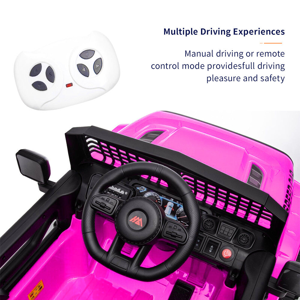 12V Battery Powered Kids Electric Ride-On Truck Car with 3 Adjustable Speeds Trend Times 2
