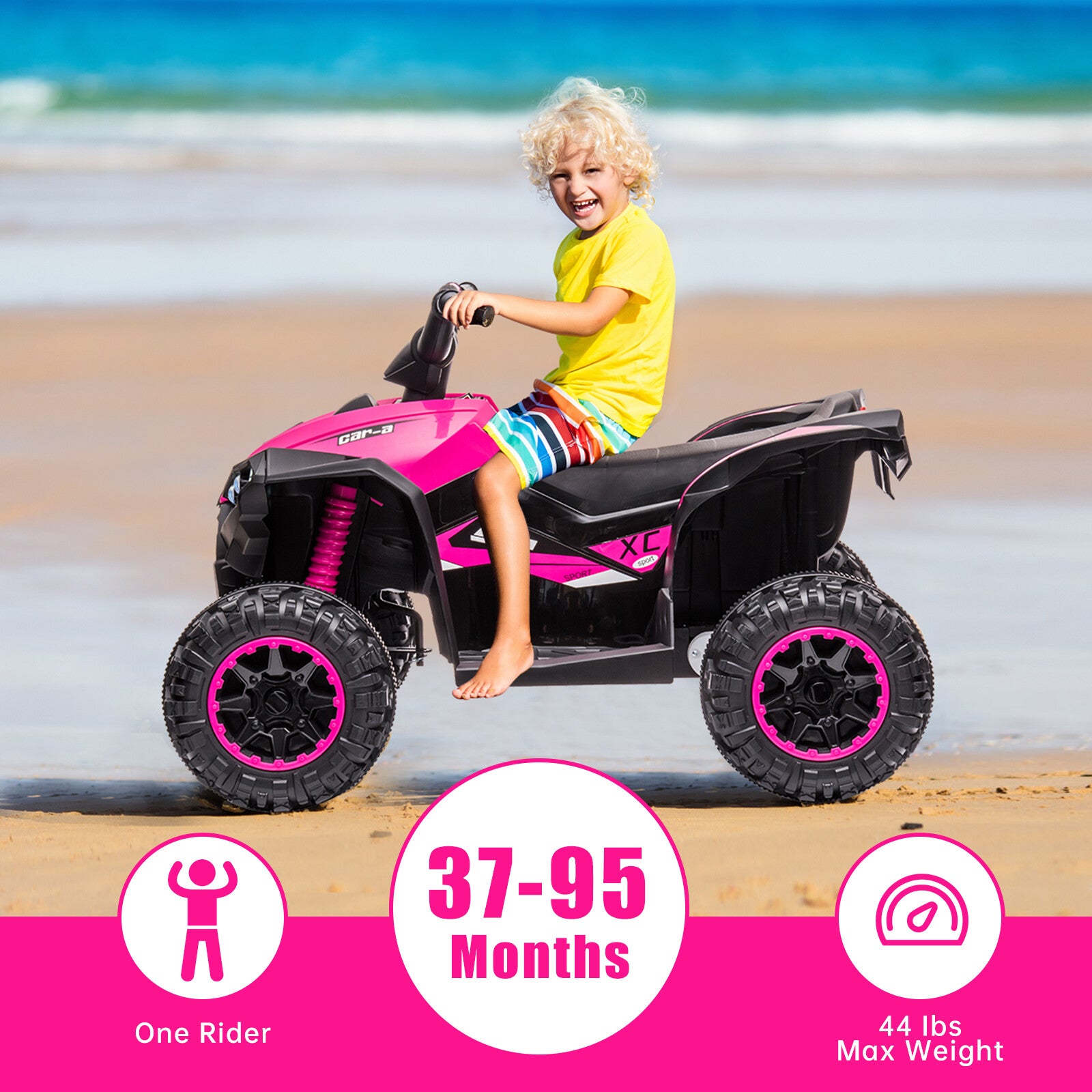 12V Battery Powered Electric Ride-On Car Truck with 4 Wheels for Kids Trend Times 15