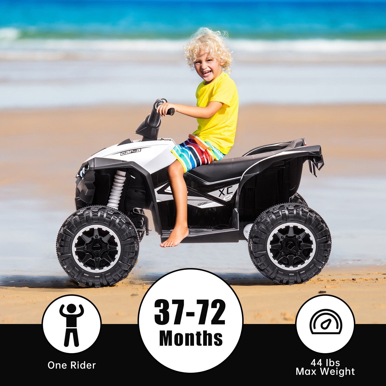 12V Battery Powered Electric Ride-On Car Truck with 4 Wheels for Kids Trend Times 17
