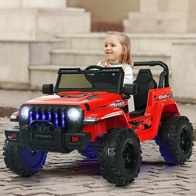 12V Battery-Powered Electric Ride-On Car for Kids with 2.4G Remote Control and Wheels Trend Times 1
