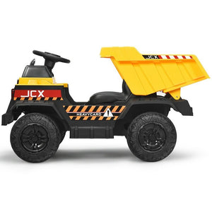 12V Battery-Powered Electric Ride-On Dump Truck Toy with Bucket and Dump Bed for Toddlers Trend Times 7