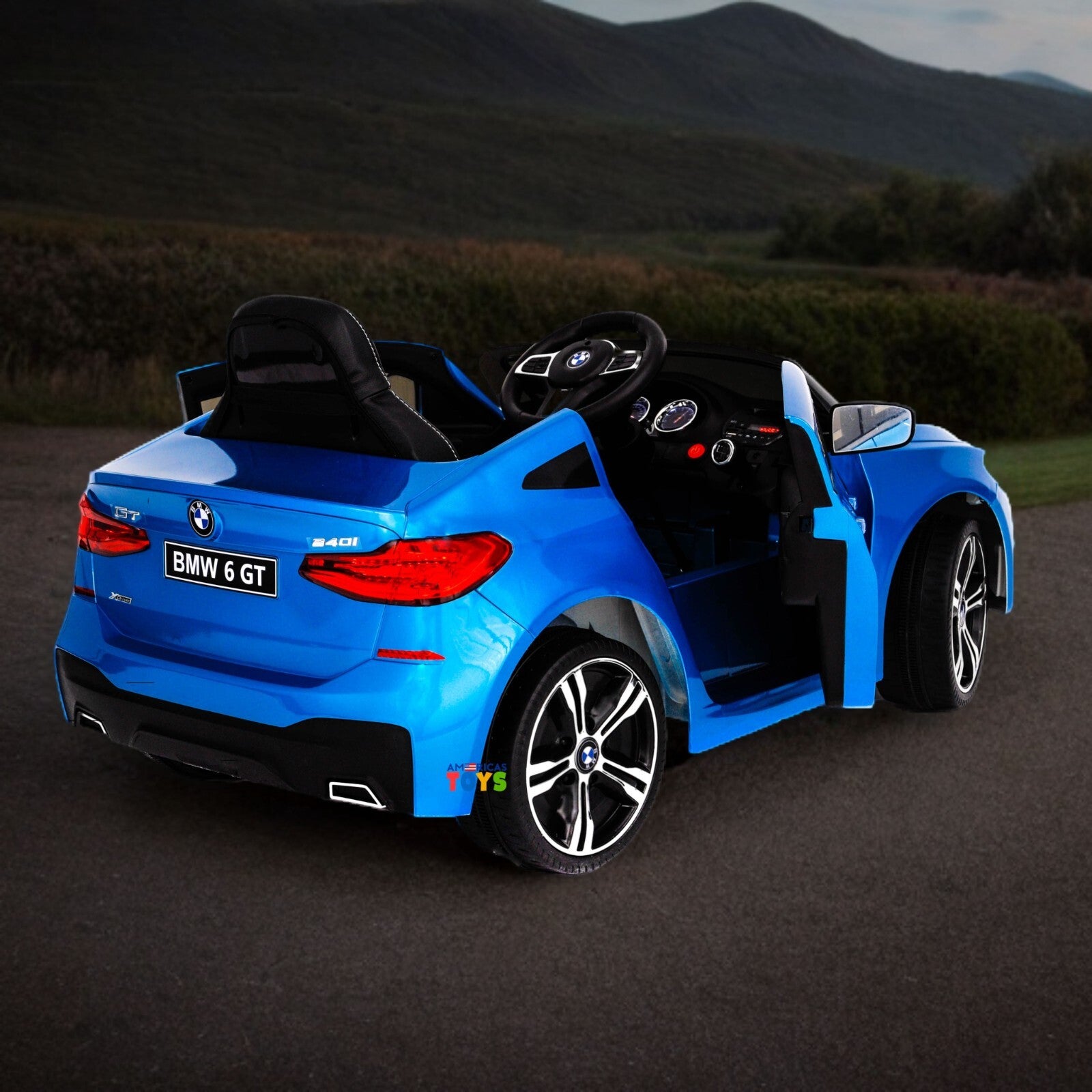 12V Battery-Powered Remote Control Ride-On Car with MP3 and Licensed BMW Design in Multiple Colors Trend Times 13