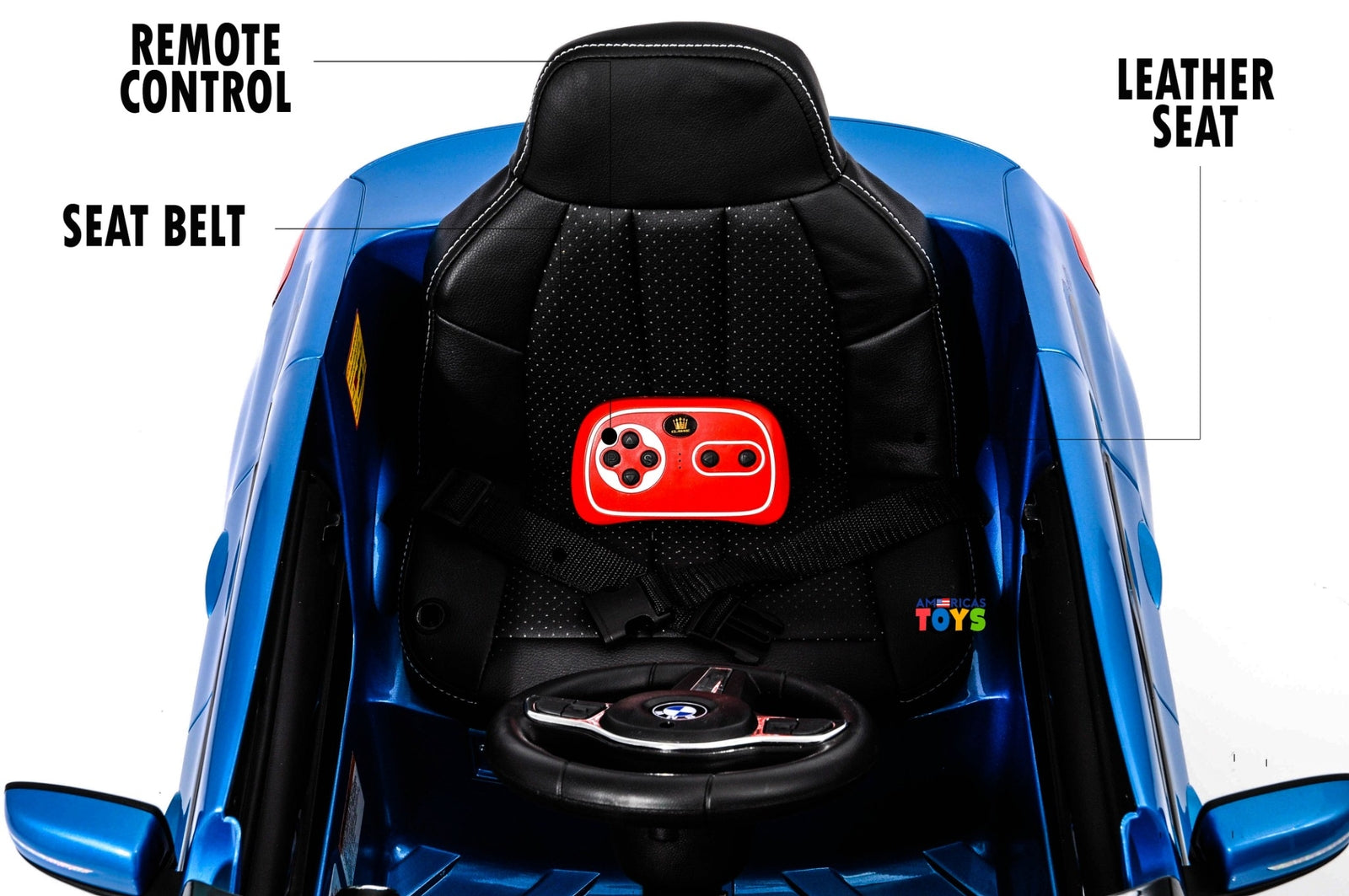 12V Battery-Powered Remote Control Ride-On Car with MP3 and Licensed BMW Design in Multiple Colors Trend Times 17