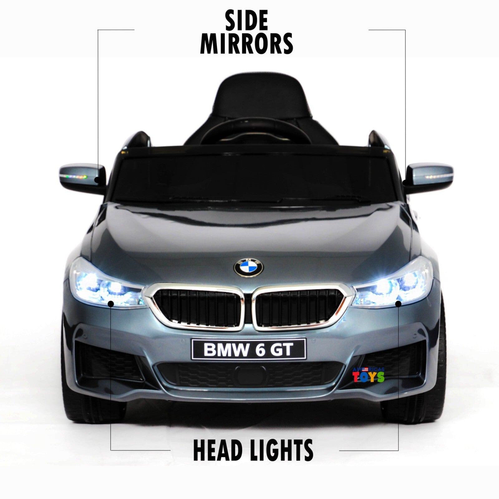 12V Battery-Powered Remote Control Ride-On Car with MP3 and Licensed BMW Design in Multiple Colors Trend Times 27