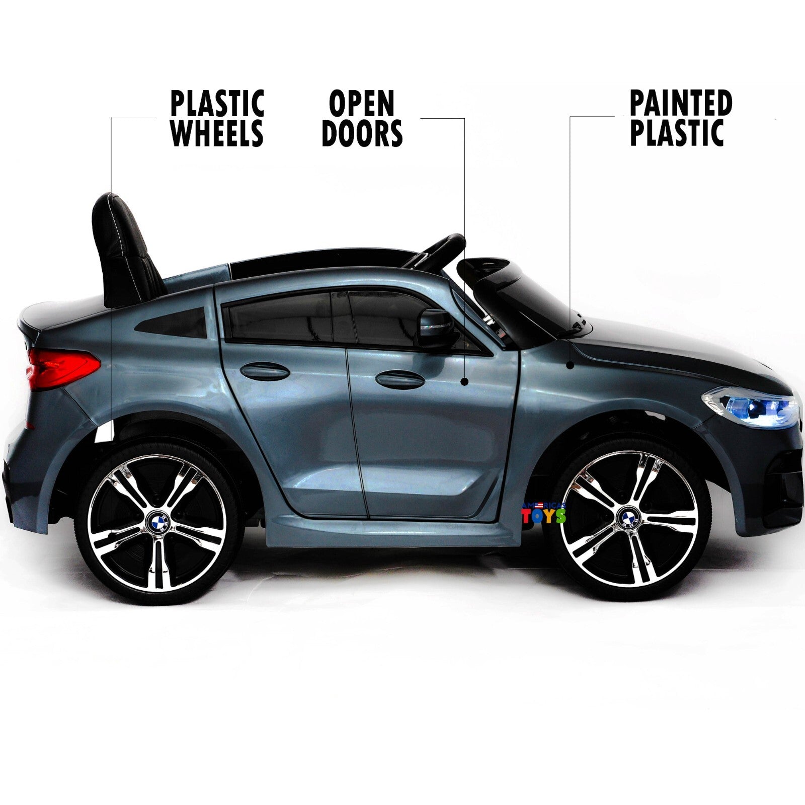 12V Battery-Powered Remote Control Ride-On Car with MP3 and Licensed BMW Design in Multiple Colors Trend Times 28