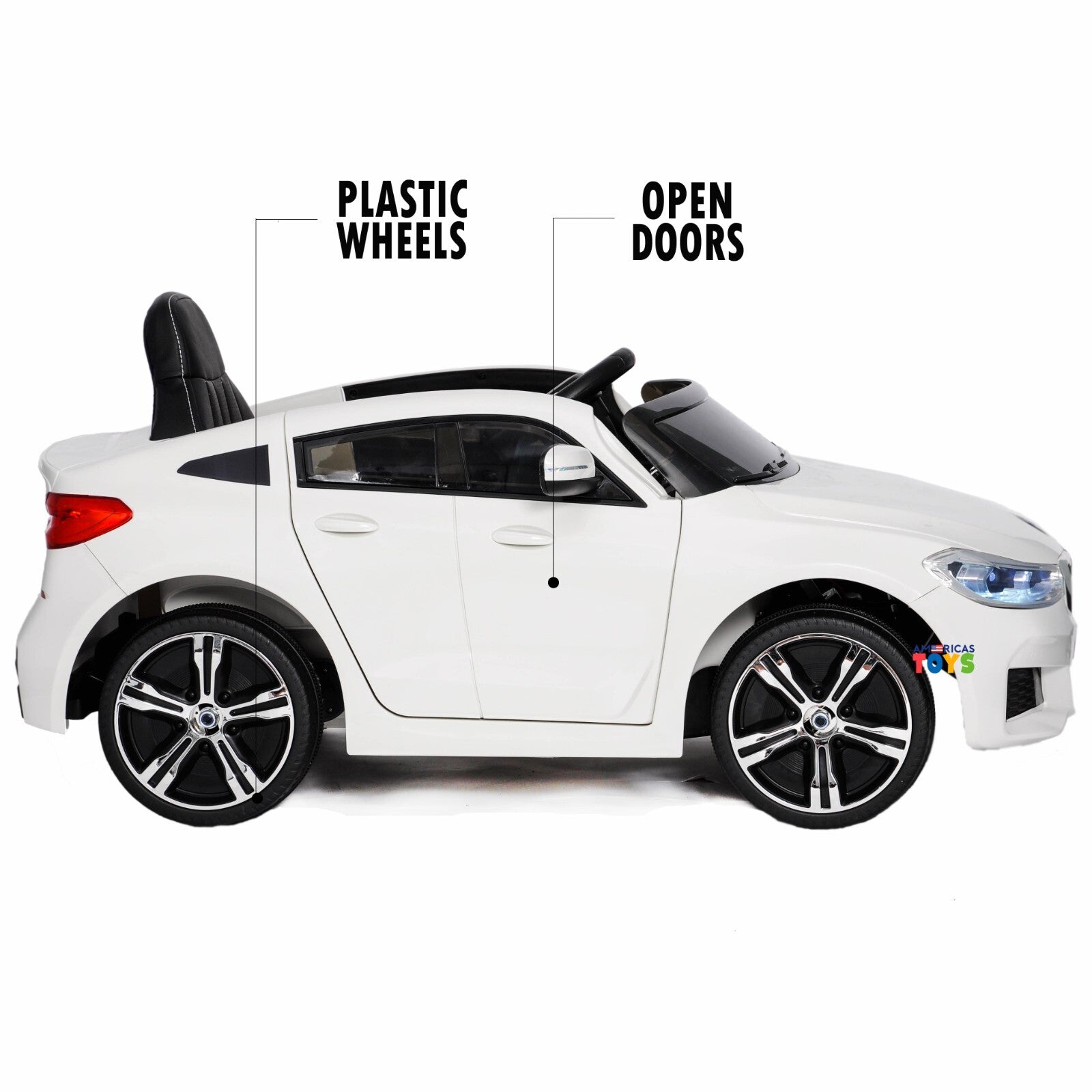 12V Battery-Powered Remote Control Ride-On Car with MP3 and Licensed BMW Design in Multiple Colors Trend Times 3