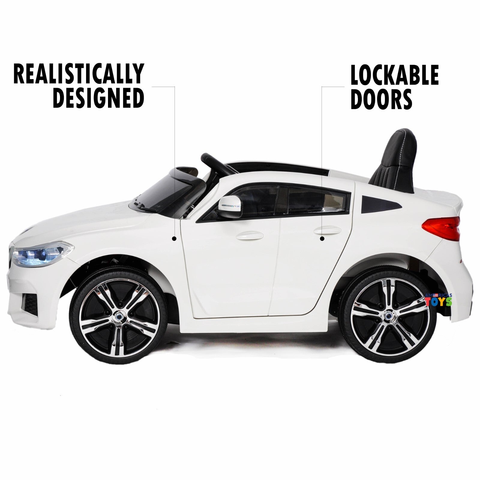12V Battery-Powered Remote Control Ride-On Car with MP3 and Licensed BMW Design in Multiple Colors Trend Times 5