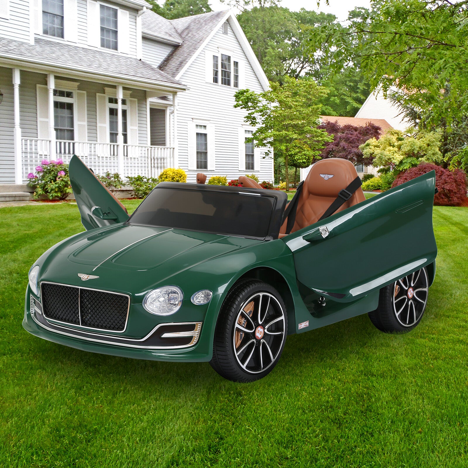 12V Bentley Style Electric Ride-On Car for Kids with Remote Control Trend Times 8