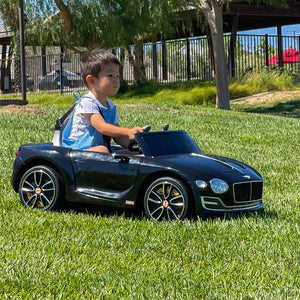 12V Bentley-Style Electric Ride-On Toy Car with Remote Control and LED Lights for Kids Trend Times 13