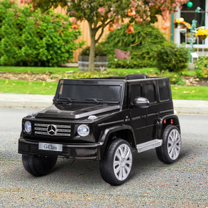 12V Licensed Kids Electric Benz G500 Car with Remote Control Black Trend Times 8