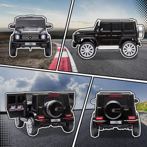 12V Licensed Kids Electric Benz G500 Car with Remote Control Black Trend Times 9