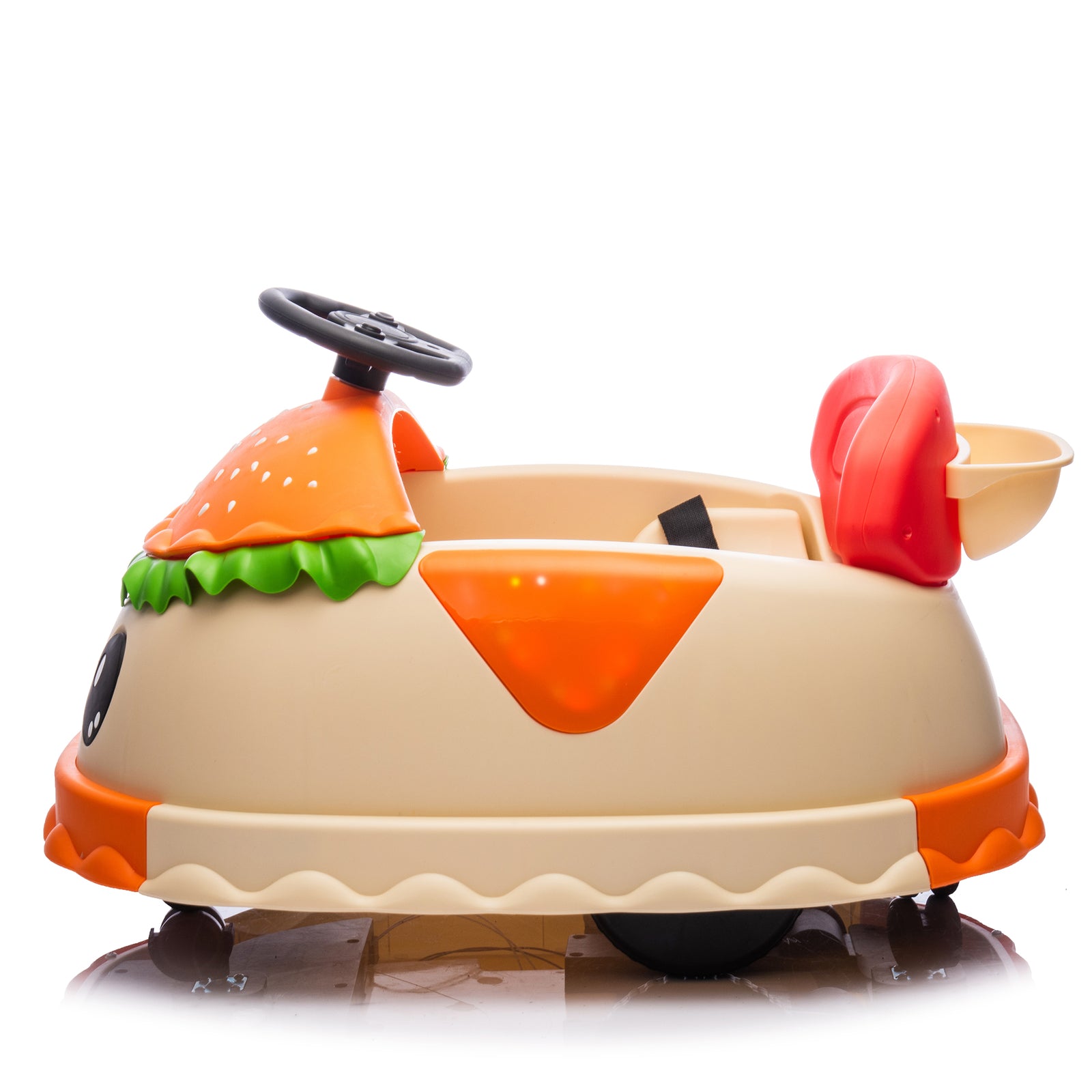 12V Electric Bumper Car for Kids Ages 2-5 with Parental Remote Control and Built-in Music Trend Times 5