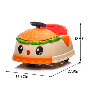 12V Electric Bumper Car for Kids Ages 2-5 with Parental Remote Control and Built-in Music Trend Times 6