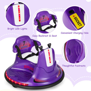 12V Electric Ride-On Bumper Car for Kids and Toddlers with 360 Degree Spin Trend Times 9