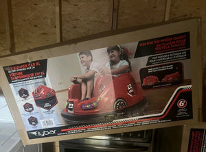 12V Battery-Powered XL Bumper Car for Kids 6+ Trend Times 0