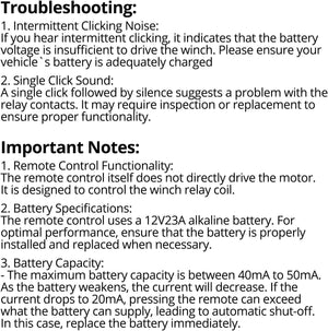 12V Wireless Electric Car Winch with Remote Control 2-Pack Universal Mini 5-Wire Connector Trend Times 5