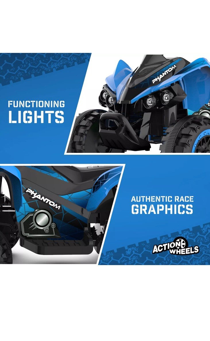 12V Blue Electric ATV Quad Cars for Kids Ages 3 to 6 Trend Times 5