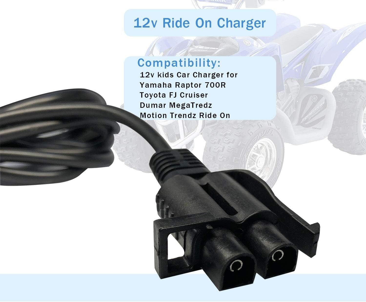 12V Fast Charging Power Adapter for Children's Electric Ride-On Cars Trend Times 8