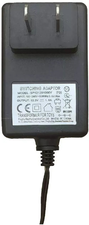 12V Battery Charger for Kids Ride-On Cars Compatible with 12 Volt Kid Trax Models Trend Times 2