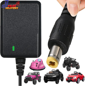 12V Power Supply Charger for Kids Ride-On Cars Class 2 Compatible with Kidzone Bumper Cars Trend Times 0
