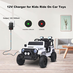 12V Charger for Kids Ride-On Cars Compatible with SUV Kid Trax and Dynacraft Toys Trend Times 5