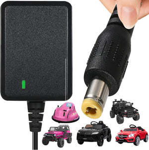 12V Charger for Kids Ride-On Car Class 2 Power Supply for Bumper Car Wrangler Trend Times 0