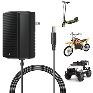 12V Charger for Razor Power Core E90 E95 Electric Scooter Black Trend Times 0