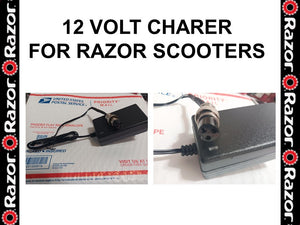 12V Charger with Red and Green Indicator Lights for Ride-On Scooters Trend Times 0