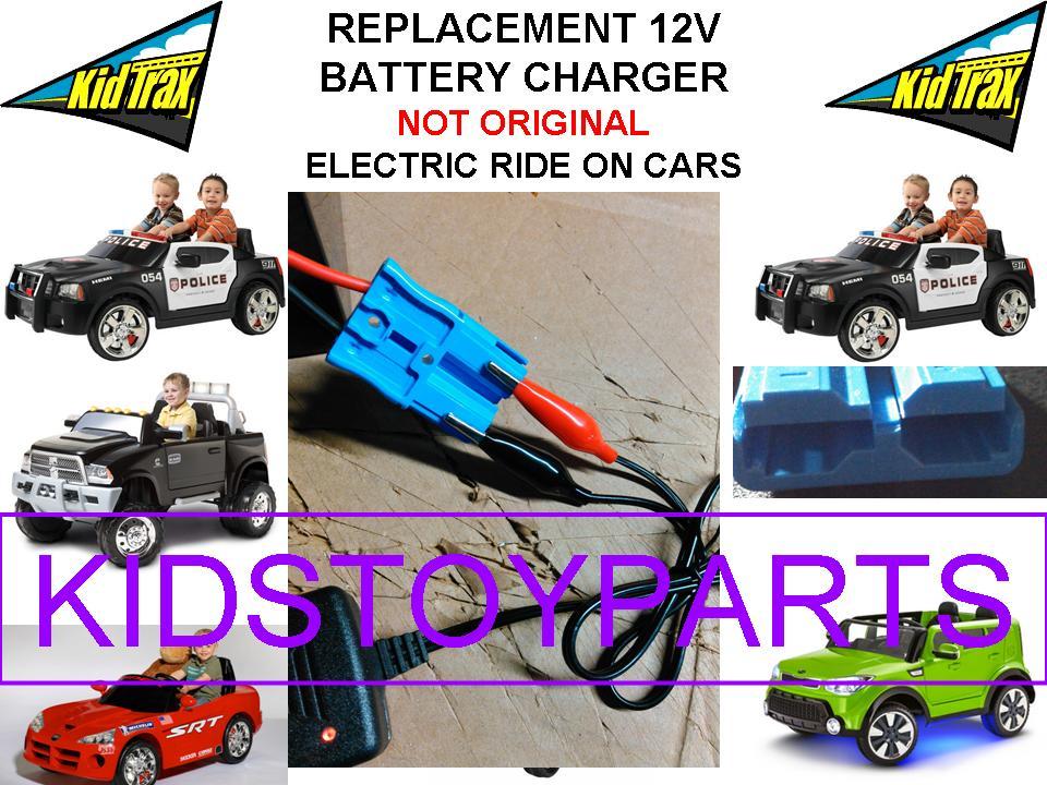 12V Kids Ride-On Car Charger Compatible with Trax, Dodge Ram, Police, Mini Cooper, Jeep, and VW Bug Models Trend Times Variant 0