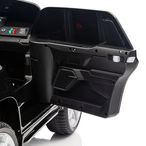 12V Licensed Chevrolet Silverado RST Black Electric Ride-On Car for Kids Trend Times 10