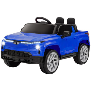 12V Licensed Chevrolet Silverado RST Kids Electric Car Blue Trend Times 3