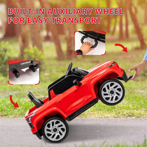 12V Licensed Chevrolet Silverado EV RST Kids Electric Ride-On Car Red Trend Times 7