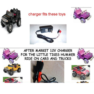 12V Clip Charger for Little Tikes Hummer H2 Trucks and Cars Trend Times Variant 0