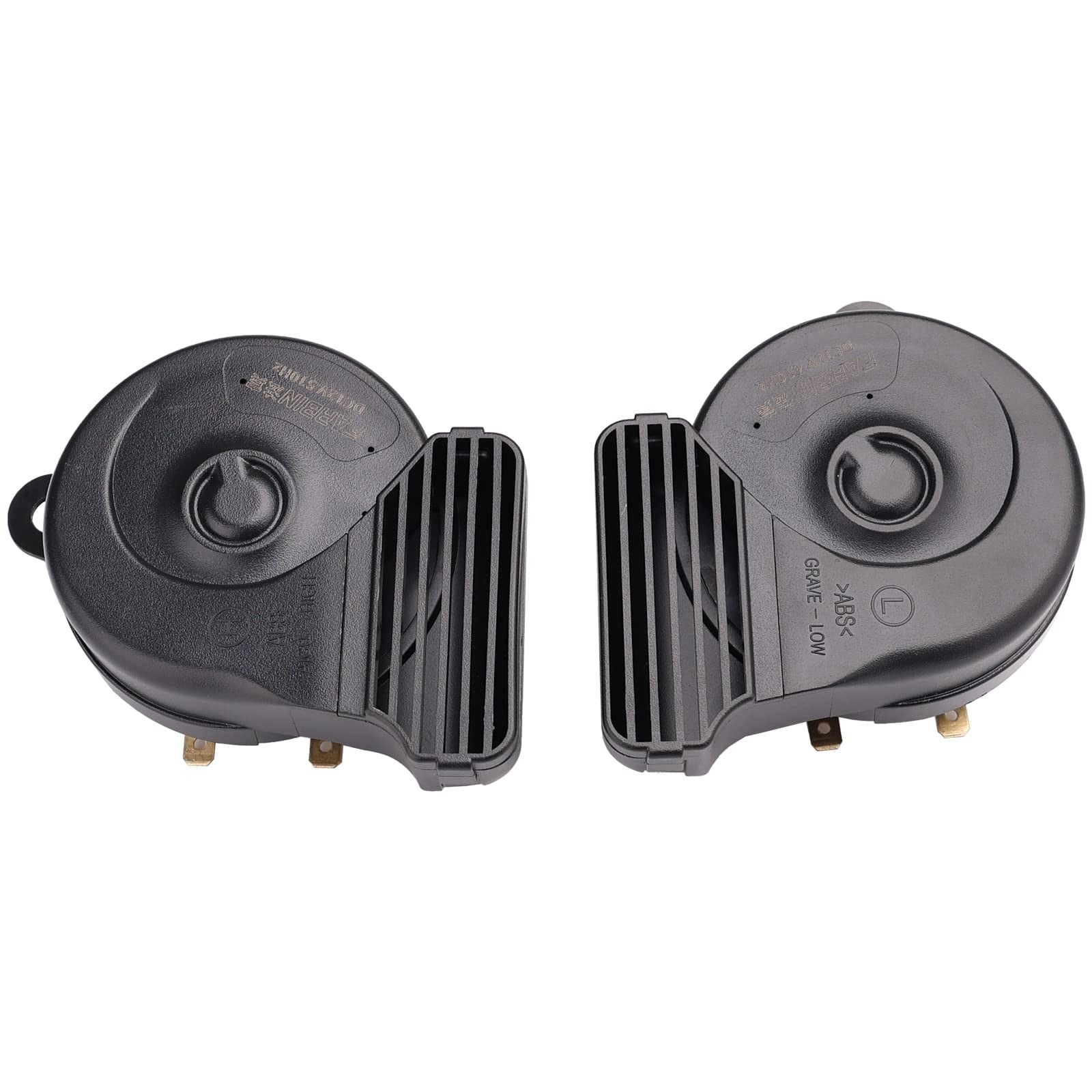 12V Compact Waterproof Car and Train Horn with High and Low Tones, Super Loud Trend Times 5