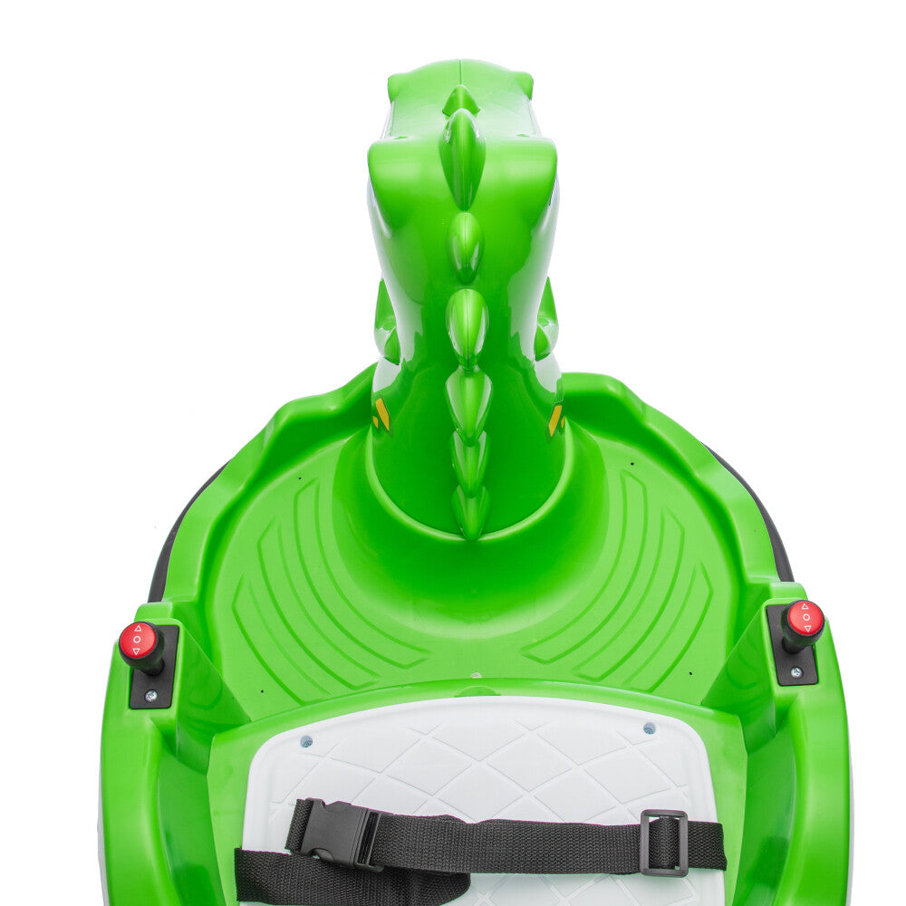 12V Dinosaur-Shaped Kids Ride-On Bumper Car with Spray, Light, and 360-Degree Rotation Trend Times 28
