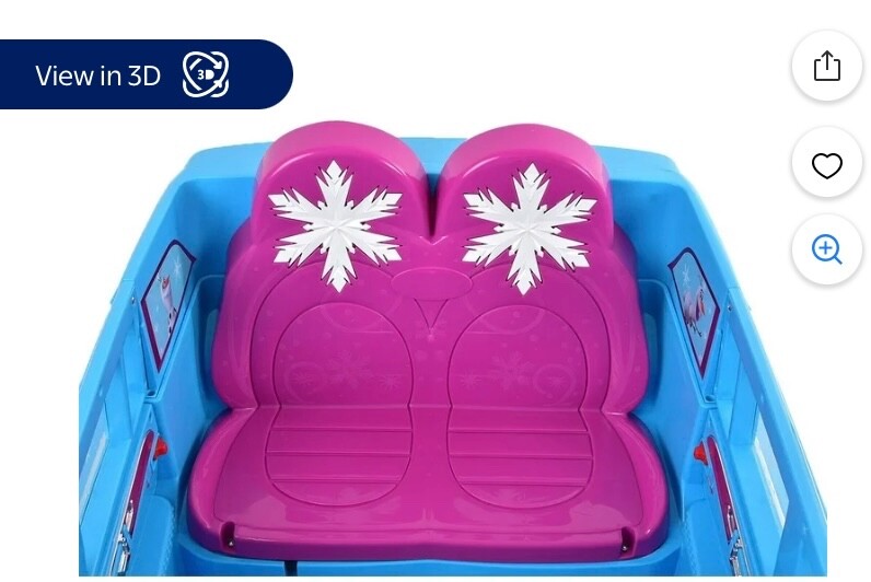 12V Disney Frozen Mercedes GLS 320 Powered Ride-On Car for Girls Ages 3 to 5 Trend Times 5