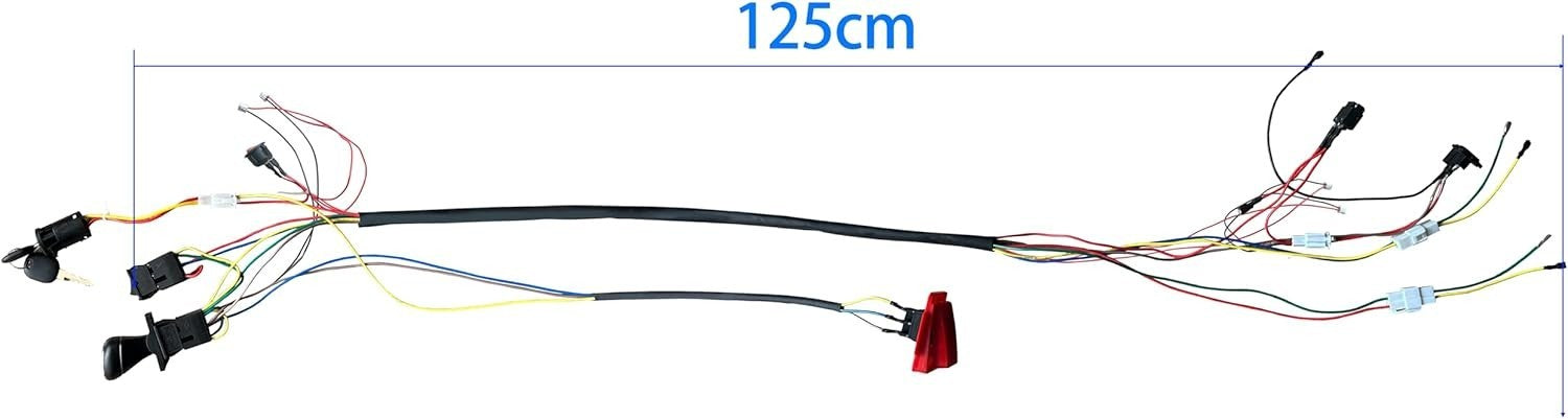 12V DIY Wire Harness Conversion Kit for Kids Ride-On Electric Car Motors Trend Times 3