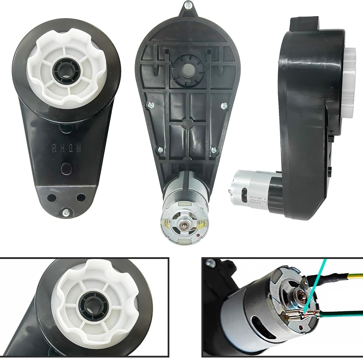 12V DIY Wire Harness Conversion Kit for Kids Ride-On Electric Car Motors Trend Times 6