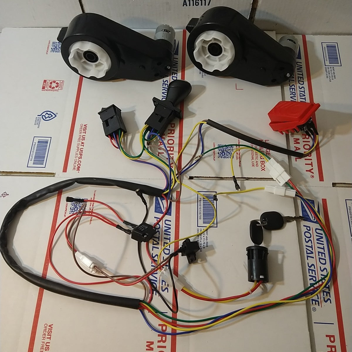 12V DIY Wire Harness Conversion Kit for Kids Ride-On Electric Car Motors Trend Times 7