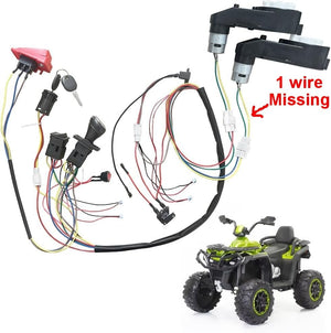 12V DIY Wire Harness Conversion Kit for Kids Ride-On Electric Car Motors Trend Times Variant 0