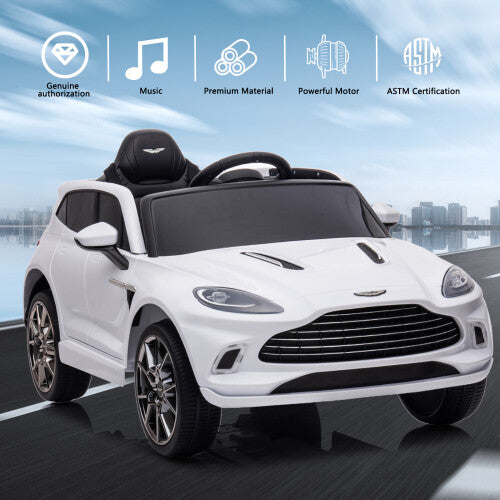 12V Dual-Drive Electric Ride-On Car for Kids with Remote Control, Battery Powered, and Built-in Music Trend Times 13