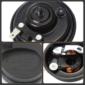 12V Dual-Tone Electric Snail Horn Super Loud Universal Vehicle Replacement Trend Times 6