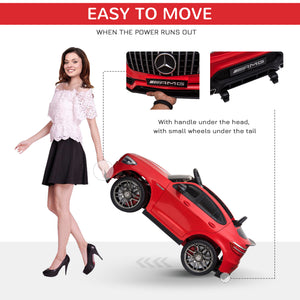 12V Battery-Powered Electric Riding Car Toy for Toddlers Mercedes Benz Coupe Trend Times 19