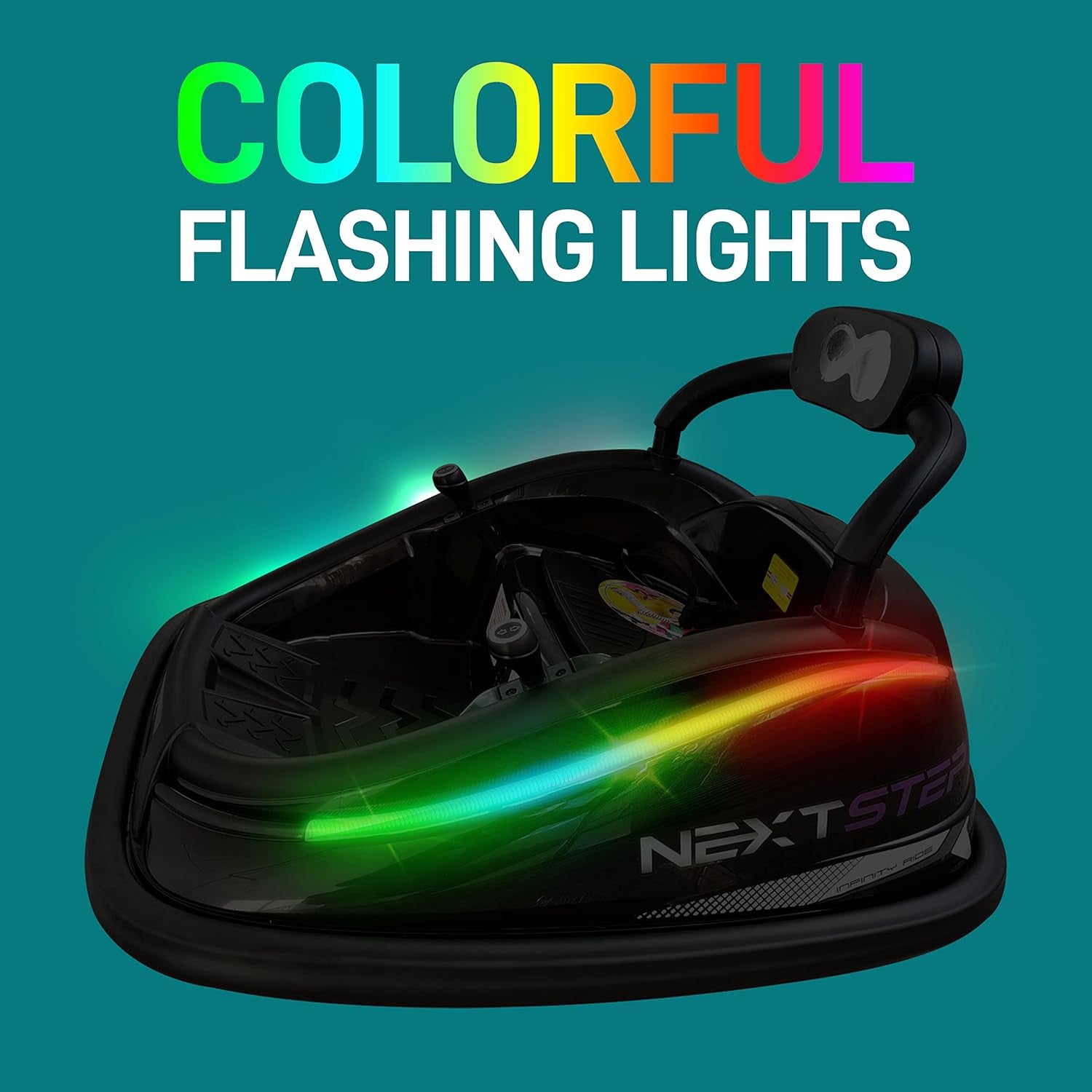 12V Electric Kids Bumper Car with Remote Control, 360° Spin, and LED Lights Trend Times 4