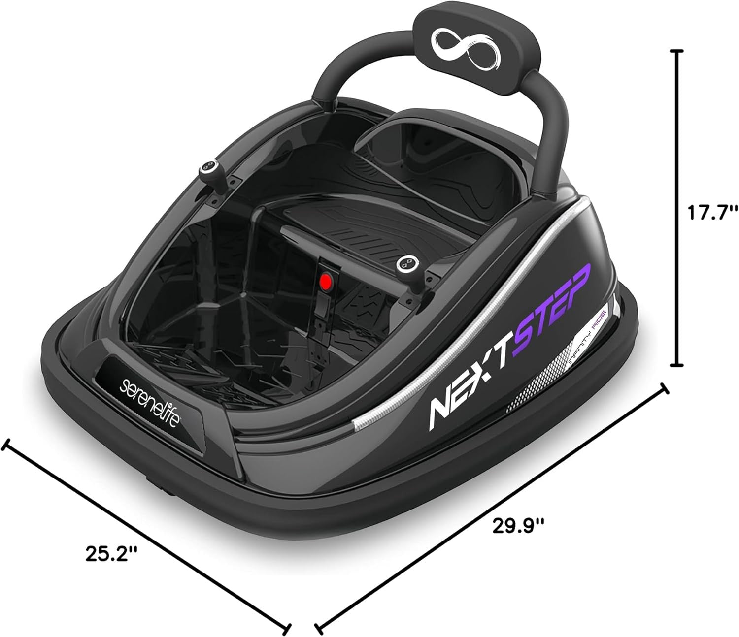 12V Electric Kids Bumper Car with Remote Control, 360° Spin, and LED Lights Trend Times 9