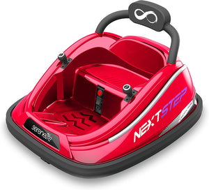 12V Electric Kids Bumper Car with Remote Control, 360° Spin and LED Lights Trend Times 0