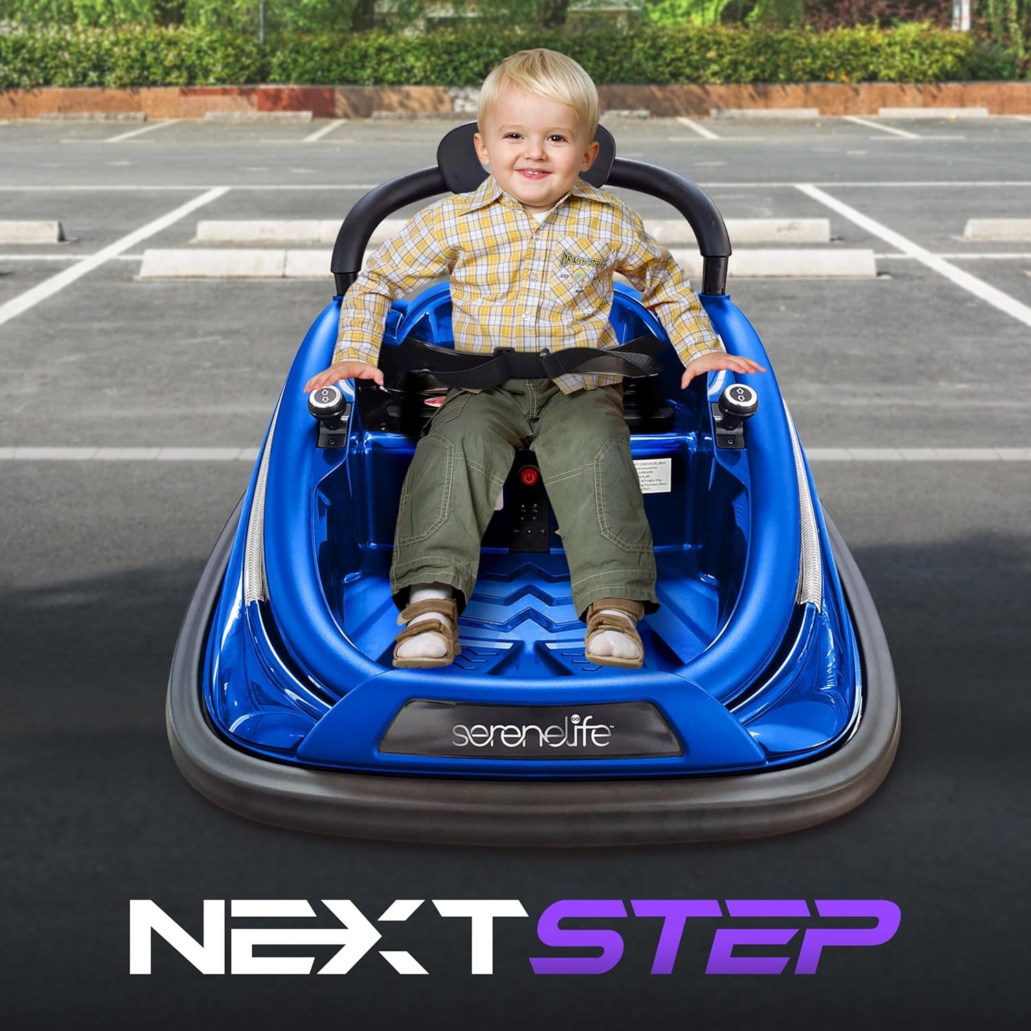 12V Electric Kids Bumper Car with Remote Control, 360° Spin and LED Lights Trend Times 7