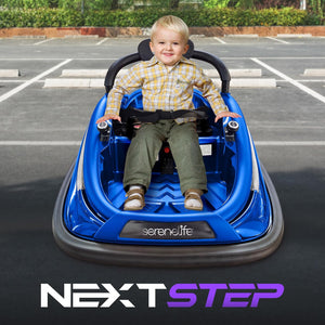 12V Electric Kids Bumper Car with Remote Control, 360° Spin and LED Lights Trend Times 7