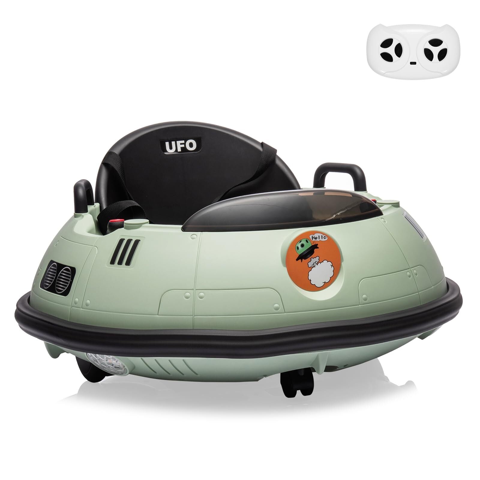 12V Electric Toddler Bumper Car with 360-Degree Rotation for Kids Trend Times 9