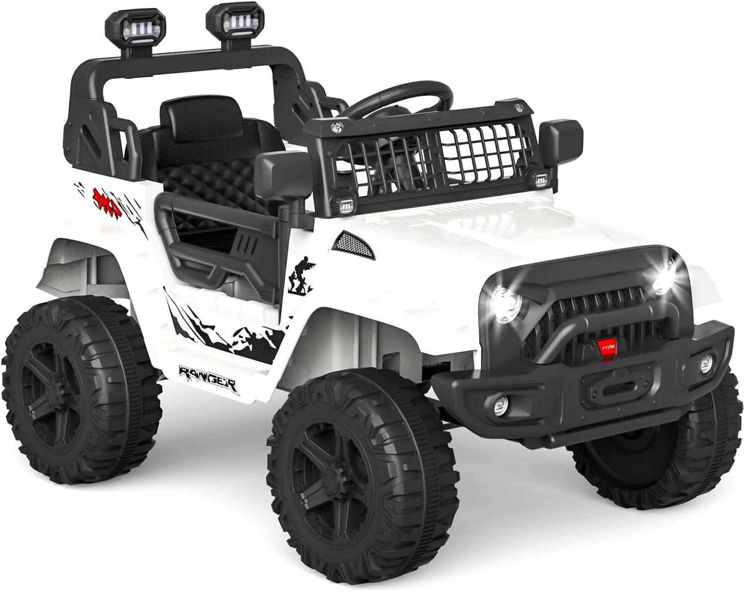 12V Battery-Powered Electric Ride-On Car Truck for Kids with LED Lights Trend Times 12